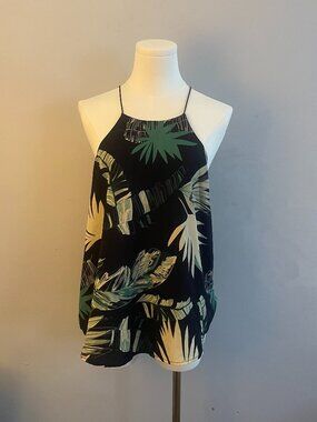 Tropical Print Blouse Size S